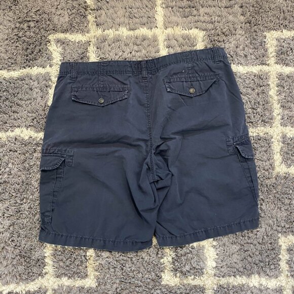 Navy Blue Adam Levine Cargo Shorts | Size 38 | Quick Shipping - Picture 3 of 3